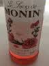 莫林（MONIN）玫瑰风味糖浆 700ml  鸡尾酒调酒烘焙糖浆 实拍图