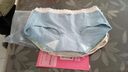 洁丽雅（grace）4条装纯棉内裤女精梳棉亲肤柔软舒适中腰高弹大码女士短裤内裤女 【4条装】脂粉/竹青/浅肤/普蓝 M【建议80斤-100斤】 实拍图