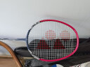 YONEX尤尼克斯羽毛球拍NR6i男女2支耐用型套装蓝红双拍已穿线含手胶+球 实拍图