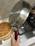 凌丰304不锈钢汤盆加厚加深汤碗洗菜盆和面盆沙拉盆调料盆 菜碟-内径22cm 实拍图