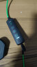 西伯利亚（XIBERIA）MG-2S有线游戏耳机入耳式 电脑手机吃鸡电竞音乐耳塞 一键7.1降噪插拔麦克风无感佩戴 全平台兼容 MG-2S黑绿【一键7.1声卡版】三代 实拍图