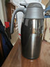 膳魔师（THERMOS） 保温壶家用大容量办公热水瓶暖壶2L男女不锈钢真空水壶 THS/THX THX-2000棕色 2L 实拍图