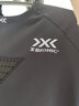 XBIONIC优能速跑4.0女士压缩衣跑步运动短袖紧身T恤吸湿排汗速干衣 猫眼黑/极地白 XL 实拍图