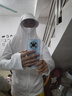 京峋冰丝防晒衣男夏季速干透气外套户外钓鱼服大码运动跑步情侣防晒服 浅灰+白色（两件装） XL【建议体重110-130斤左右】 实拍图