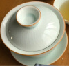 苏氏陶瓷（SUSHI CERAMICS）汝窑卵青 三才盖碗开片可养金线初放功夫茶具泡茶碗 晒单实拍图