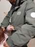 鸭鸭（YAYA）羽绒服男士短款冬季新款连帽户外商务休闲加厚工装防寒服上衣外套 YE4B704292D咖啡色 XL (180) 实拍图