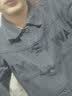 舻白新款春秋牛仔外套男士时尚休闲工装夹克男上衣服 1703蓝色 XL 实拍图