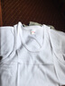 浪莎男士背心男纯棉夏季薄款无袖打底t恤运动打底宽松潮流跨栏背心 【休闲舒适】白3 XL【建议170-175】 实拍图