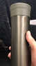 膳魔师（THERMOS）钛杯纯钛保温杯办公咖啡杯商务茶杯可定制团购水杯生日礼物TCTC 矿石金【带茶隔】 550ml 实拍图