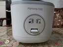 九阳 电饭煲家用 迷你小电饭锅1.2L电饭锅可开盖一键操作240W小功率 不沾内胆热饭煮粥锅1-3人 12FZ618白色 1.2L 实拍图