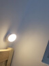 矢向粘贴式台灯贴在墙上的灯小夜灯无线可充电宿舍寝室床上台灯悬挂式 固定电池款黄光 晒单实拍图