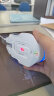 英菲克（INPHIC）W9游戏有线鼠标电竞机械宏静音人体工学适用于惠普华硕笔记本电脑新升级蓝白机甲风 静音有线游戏鼠标W9机甲版【机甲鼠标垫】 实拍图