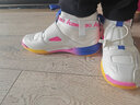 川崎（KAWASAKI）穿越2.0mid系列羽毛球鞋男女士款专业运动鞋儿童抗扭防滑减震耐磨 【穿越2.0】限定-钴紫蓝 38 实拍图