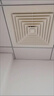 集成吊顶300x300换气扇600x600石膏矿棉板排风强力静音吸顶排气扇 10寸 面板 30*30cm开孔 25*25 实拍图