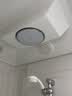 摩恩（MOEN） 水呼吸花洒顶喷淋浴器 节水顶洒 空气注入沐浴喷头洗澡 M22034EC (195mm ABS顶喷) 实拍图