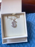 施华洛世奇（SWAROVSKI）渐变色蓝天鹅项链女士首饰饰品锁骨链 生日38女神节礼物送女友 【新品】白色中号 5647872 实拍图