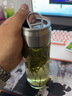 希诺玻璃杯单层加厚杯耐热防爆泡茶杯便携车载大容量户外水杯 本色 XN-6035【470ML】 实拍图