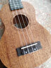 奥德斯克（AODSK）AUS-P06尤克里里乌克丽丽男女学生儿童入门21英寸小吉他原木色 实拍图