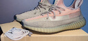 阿迪达斯Yeezy350脏橙天使青少年学生休闲鞋FZ5240 UK3.536 实拍图