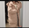 雅鹿中长款羽绒服女冬季2025年冬季新款时尚洋气加厚保暖休闲年轻外套 粉色 S 【推荐80-110斤】 实拍图