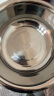 美厨（maxcook）304不锈钢盆洗菜盆调料盆 加大加厚味斗34cm 和面MCWA8527 实拍图