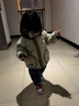 巴拉巴拉童装儿童羽绒服男童女童2025新冬季摇粒绒两件套上衣209425107207 实拍图
