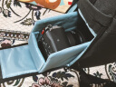 宜丽客（ELECOM） 日本 单反相机包 双肩时尚旅行数码专业摄影摄像微单背包男女书包大容量佳能索尼 2021新款  黑色L码 实拍图
