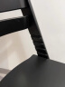 Stokke TrippTrapp宝宝餐椅多功能儿童椅子家用餐桌椅婴儿餐椅成长座椅 黑武士套组（黑色+同色护栏） 晒单实拍图