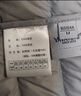 鸭鸭（YAYA）佟丽娅同款轻薄羽绒服女新款冬季短款圆领内胆修身时尚薄外套KXM 浅灰色【女款无领】 3XL 实拍图