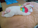 熊猫熊独角兽公仔玩偶毛绒玩具女孩子布娃娃女生睡觉抱枕长条婴儿玩具大号生日礼物女送女朋友100cm 实拍图