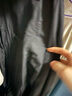 无印良品 MUJI 男式 棉水洗牛津 立领衬衫 纯棉全棉 ACA40C2S 黑色 M 170/92A 实拍图