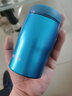 虎牌（TIGER）保温杯MJA-B024不锈钢商务原装进口男女水杯迷你杯口袋杯 水蓝色AB 240ml 实拍图