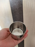 唯万2024年新款纯钛保温杯抑菌保鲜茶水分离泡茶杯养生焖茶水杯大容量 钛内胆-皓月银 500ml 带杯套杯刷 实拍图
