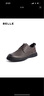 百丽商务皮鞋男商场同款牛皮革休闲皮鞋A0512CM1 灰色2 40 实拍图
