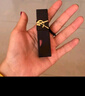 圣罗兰（YSL）黑管哑光爱心唇釉216雾面口红化妆品生日礼物送女友圣诞礼物 实拍图