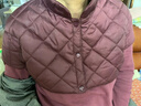 尚闲儿童冬季电动车护膝坐车护腿加绒加厚羽绒棉保暖防风棉裤骑行护膝 蓝色 S 身高120以内 实拍图