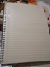 莱特 简约大学生考研课堂笔记本子初中生pp线圈格子网格本高中生错题康奈尔ins风记事本 A4横线本(单线本/练习本)80页 实拍图