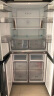 美的（Midea）慧鲜471升一级能效双变频十字双开四开多门风冷无霜家用大容量超薄电冰箱BCD-471WSPZM(E) 实拍图