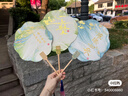 帕提拉 手工自制团扇diy颜料材料包非遗漂漆扇晕染水拓画团建活动送朋友 自制漂漆扇3把扇子 全套材料包 颜料够用【随机7色漂漆】 实拍图