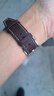 华为适用于Watch4 Pro表带真皮运动手表gt3新款buds/gt2/非凡大师手表腕带男士 【新款】真皮表带曜石黑（22mm）简装 实拍图