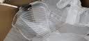 博为（BW）ins金边玻璃餐具创意海螺贝壳盘子家用透明水果沙拉盘小菜碟网红甜品盘 海螺盘-8寸 实拍图