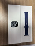 Apple/苹果 Watch Series 10 智能手表GPS款46毫米银色铝金属表壳丹宁色运动型表带M/L MX223CH/B 实拍图