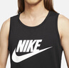 耐克NIKE男 运动背心 圆领无袖 柔软舒适 AR4992-013 黑L 实拍图