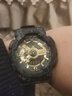 Mtin树脂表带表壳适配卡西欧G-SHOCK手表带GA110 140 GD120GLS GAX100 哑光裂纹黑色 16mm 实拍图