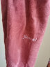 诗莉奥（SHILIAO）诗莉奥(SHILIAO)珊瑚绒睡衣女冬加厚冬季新品长袖套头家居服套装 珊瑚红套装 (适合80-155斤) 均码 155-175/80-105CM(均码) 实拍图