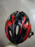 奥塞奇ot8儿童自行车头盔一体成型骑行头盔平衡车轮滑安全帽单车装备黑 实拍图