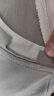 南极人短袖t恤男士夏季薄款纯棉潮流帅气百搭冰丝男装体恤上衣服 灰色 XL（120-150斤） 晒单实拍图