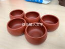 一茗金砂宜兴紫砂杯全手工杯茶碗茶杯品茗杯水杯原矿大红袍朱泥50CC主人杯 4个杯 实拍图