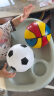 爸爸妈妈皮球1-3岁儿童玩具球小篮球足球宝宝小皮球婴儿充气弹力球拍拍球男孩女孩生日六一儿童节礼物 实拍图
