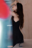 春麗珠（Chunlizhu）裙子女夏季茶歇法式黑色吊带连衣裙小个子高级感赫本风显瘦长裙 图片色 M 晒单实拍图